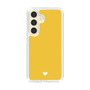 Slim Protection Case［ Original - Favorite Color Heart - Yellow ］