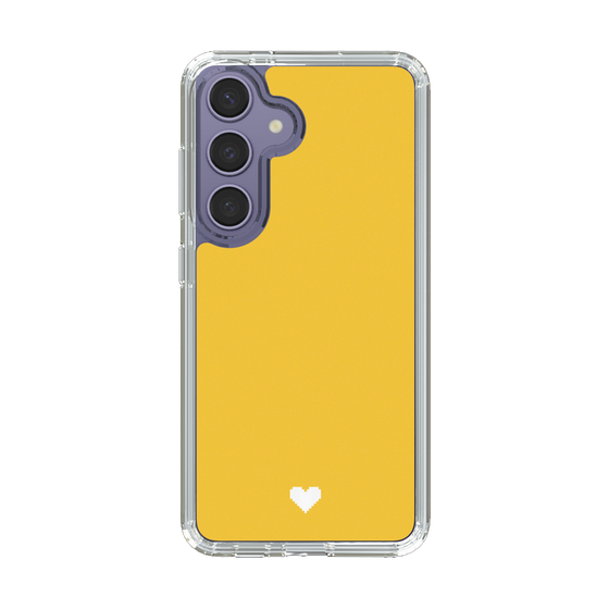 Slim Protection Case［ Original - Favorite Color Heart - Yellow ］