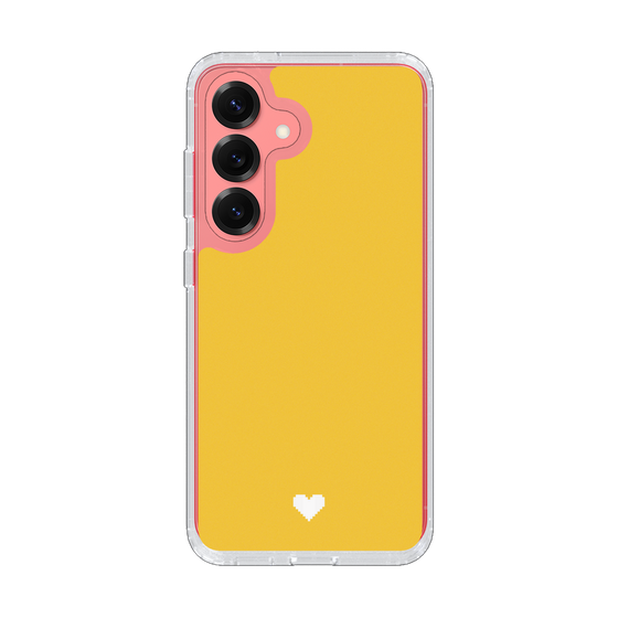 Slim Protection Case［ Original - Favorite Color Heart - Yellow ］