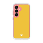 Slim Protection Case［ Original - Favorite Color Heart - Yellow ］