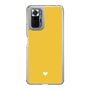 Slim Protection Case［ Original - Favorite Color Heart - Yellow ］