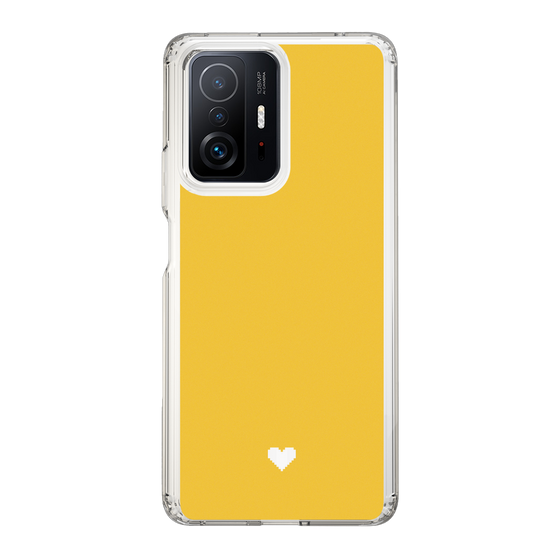 Slim Protection Case［ Original - Favorite Color Heart - Yellow ］