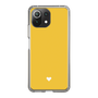 Slim Protection Case［ Original - Favorite Color Heart - Yellow ］