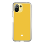 Slim Protection Case［ Original - Favorite Color Heart - Yellow ］