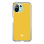 Slim Protection Case［ Original - Favorite Color Heart - Yellow ］