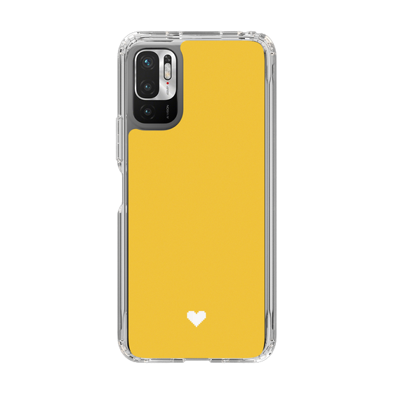 Slim Protection Case［ Original - Favorite Color Heart - Yellow ］