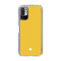 Slim Protection Case［ Original - Favorite Color Heart - Yellow ］