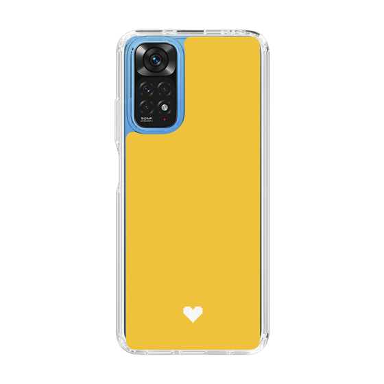 Slim Protection Case［ Original - Favorite Color Heart - Yellow ］