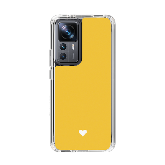 Slim Protection Case［ Original - Favorite Color Heart - Yellow ］