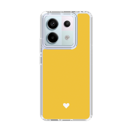 Slim Protection Case［ Original - Favorite Color Heart - Yellow ］