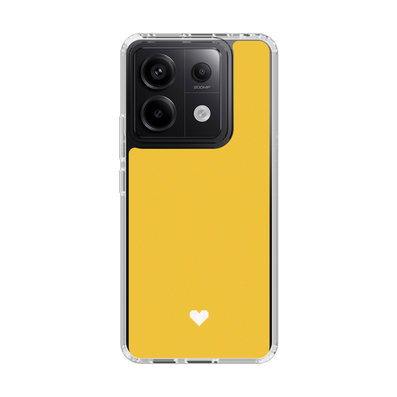 Slim Protection Case［ Original - Favorite Color Heart - Yellow ］