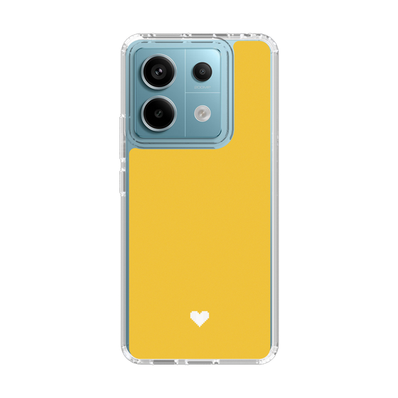 Slim Protection Case［ Original - Favorite Color Heart - Yellow ］