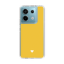 Slim Protection Case［ Original - Favorite Color Heart - Yellow ］