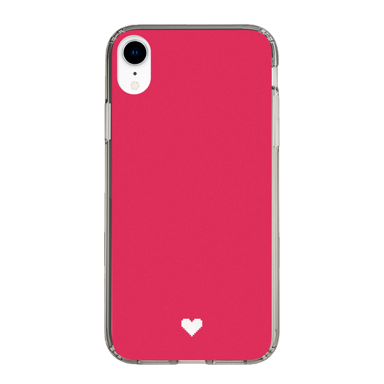 Slim Protection Case［ Original - Favorite Color Heart - Red ］