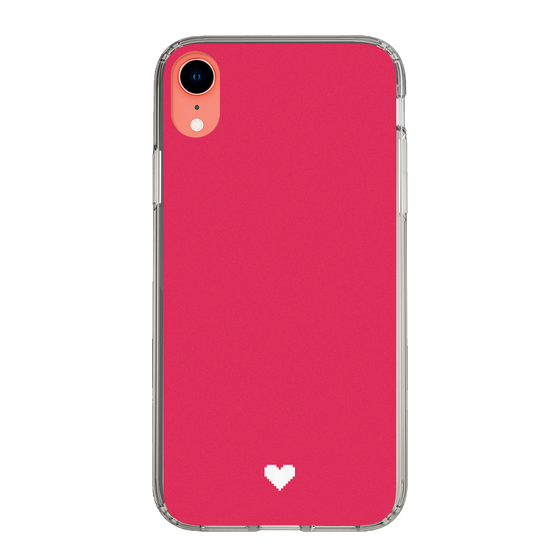 Slim Protection Case［ Original - Favorite Color Heart - Red ］