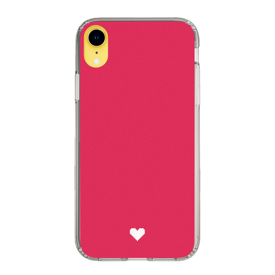 Slim Protection Case［ Original - Favorite Color Heart - Red ］