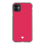 Slim Protection Case［ Original - Favorite Color Heart - Red ］