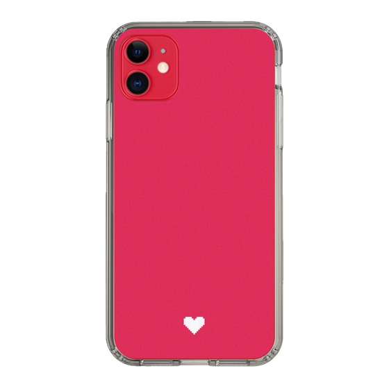 Slim Protection Case［ Original - Favorite Color Heart - Red ］
