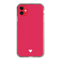 Slim Protection Case［ Original - Favorite Color Heart - Red ］