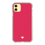 Slim Protection Case［ Original - Favorite Color Heart - Red ］