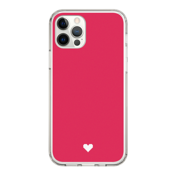 Slim Protection Case［ Original - Favorite Color Heart - Red ］