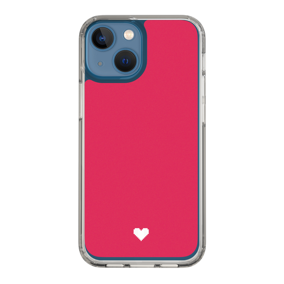 Slim Protection Case［ Original - Favorite Color Heart - Red ］