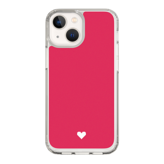 Slim Protection Case［ Original - Favorite Color Heart - Red ］