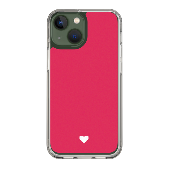 Slim Protection Case［ Original - Favorite Color Heart - Red ］