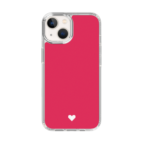 Slim Protection Case［ Original - Favorite Color Heart - Red ］
