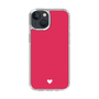 Slim Protection Case［ Original - Favorite Color Heart - Red ］