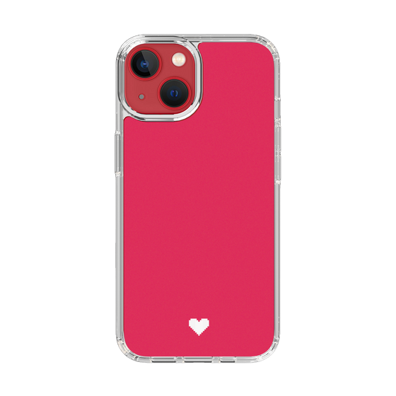 Slim Protection Case［ Original - Favorite Color Heart - Red ］