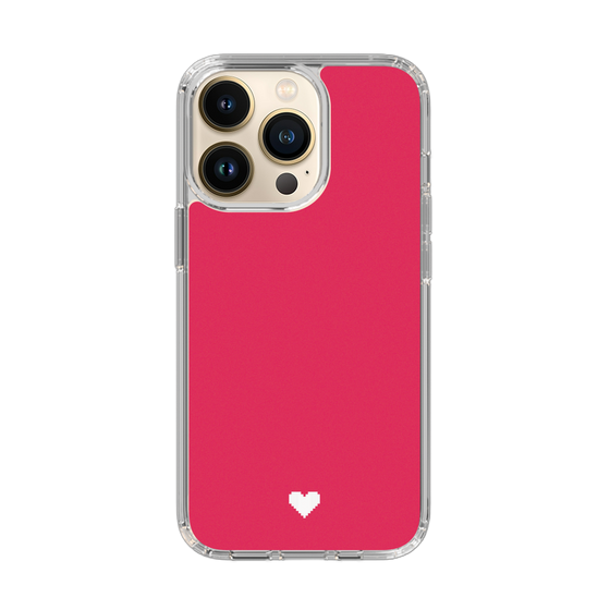 Slim Protection Case［ Original - Favorite Color Heart - Red ］