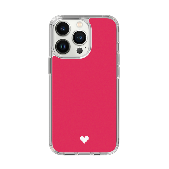 Slim Protection Case［ Original - Favorite Color Heart - Red ］