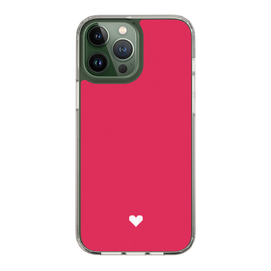 Slim Protection Case［ Original - Favorite Color Heart - Red ］