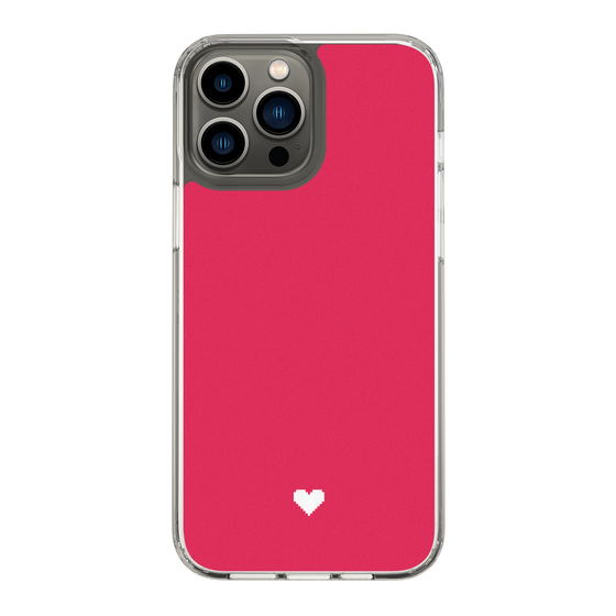 Slim Protection Case［ Original - Favorite Color Heart - Red ］