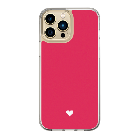 Slim Protection Case［ Original - Favorite Color Heart - Red ］
