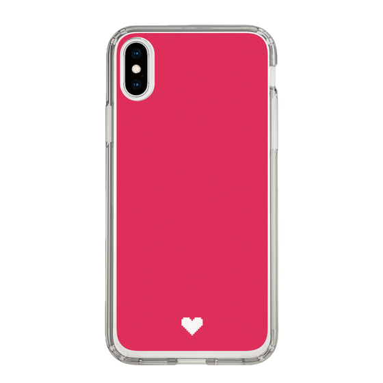 Slim Protection Case［ Original - Favorite Color Heart - Red ］