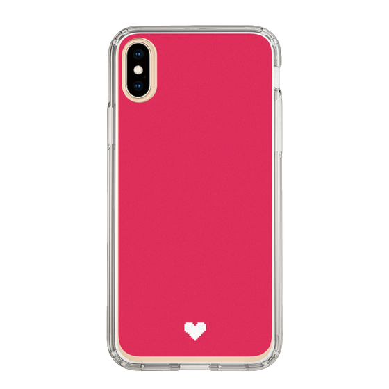 Slim Protection Case［ Original - Favorite Color Heart - Red ］