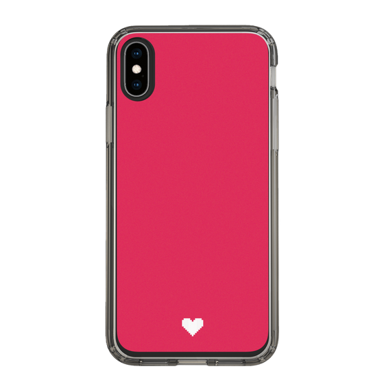 Slim Protection Case［ Original - Favorite Color Heart - Red ］