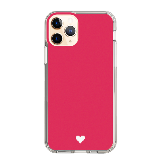 Slim Protection Case［ Original - Favorite Color Heart - Red ］