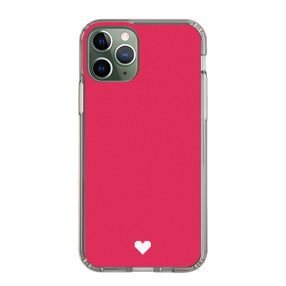 Slim Protection Case［ Original - Favorite Color Heart - Red ］