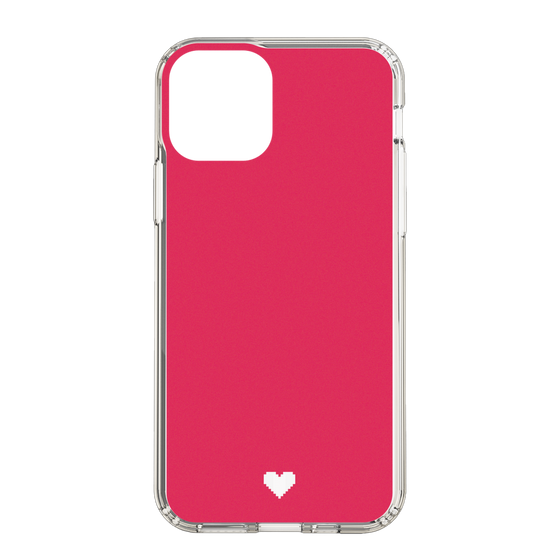 Slim Protection Case［ Original - Favorite Color Heart - Red ］