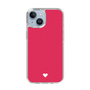 Slim Protection Case［ Original - Favorite Color Heart - Red ］
