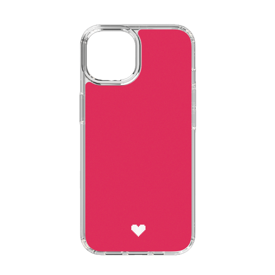 Slim Protection Case［ Original - Favorite Color Heart - Red ］