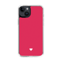 Slim Protection Case［ Original - Favorite Color Heart - Red ］