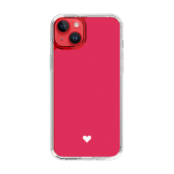 Slim Protection Case［ Original - Favorite Color Heart - Red ］