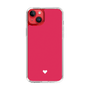 Slim Protection Case［ Original - Favorite Color Heart - Red ］