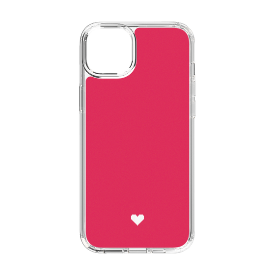 Slim Protection Case［ Original - Favorite Color Heart - Red ］