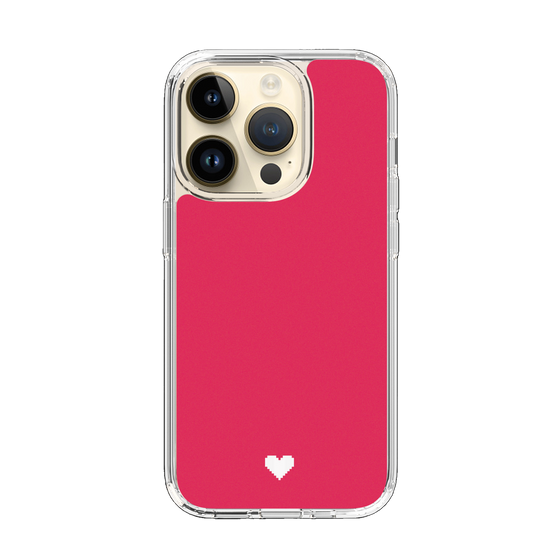 Slim Protection Case［ Original - Favorite Color Heart - Red ］
