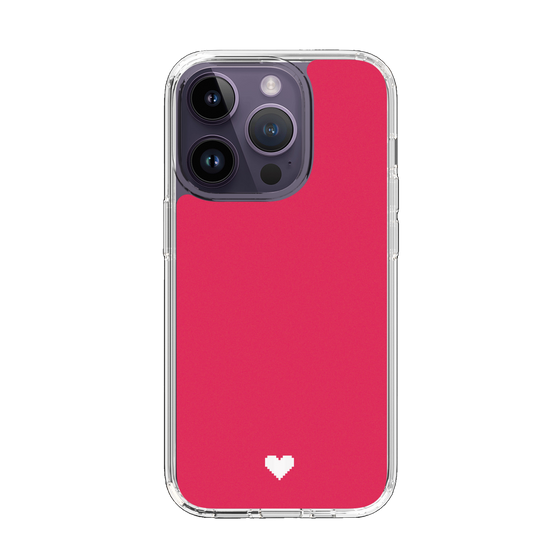 Slim Protection Case［ Original - Favorite Color Heart - Red ］